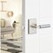 Sure-Loc Hardware Sure-Loc Hardware Levanto Privacy Rosette, Nickel, Smooth Grip in Polished Chrome LV102 NI GRIP-SM 26 - alternate 3